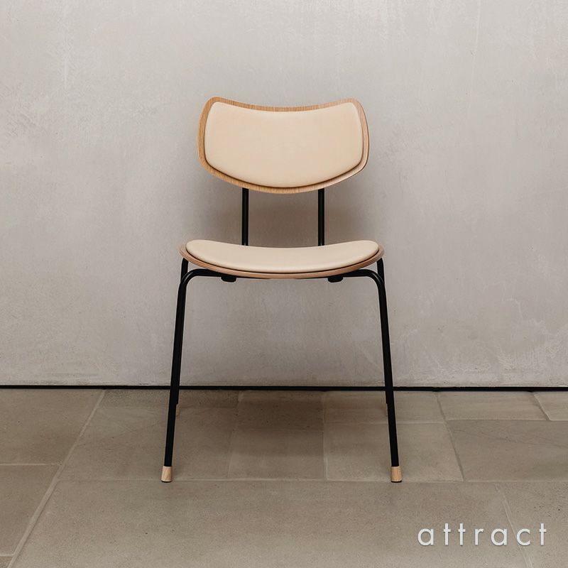 Carl Hansen & Son カール・ハンセン＆サン VLA26P VEGA CHAIR ヴェガチェア オーク 張座 レザー：Sif デザイン：ヴィルヘルム・ラウリッツェン