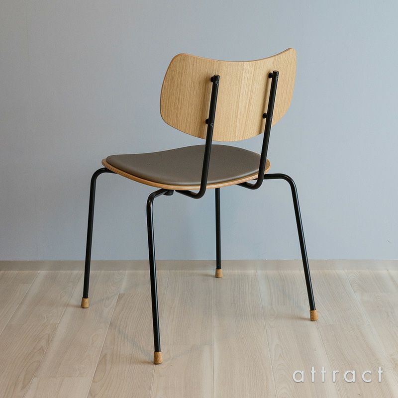 Carl Hansen & Son カール・ハンセン＆サン VLA26P VEGA CHAIR ヴェガチェア オーク 張座 レザー：Loke デザイン：ヴィルヘルム・ラウリッツェン