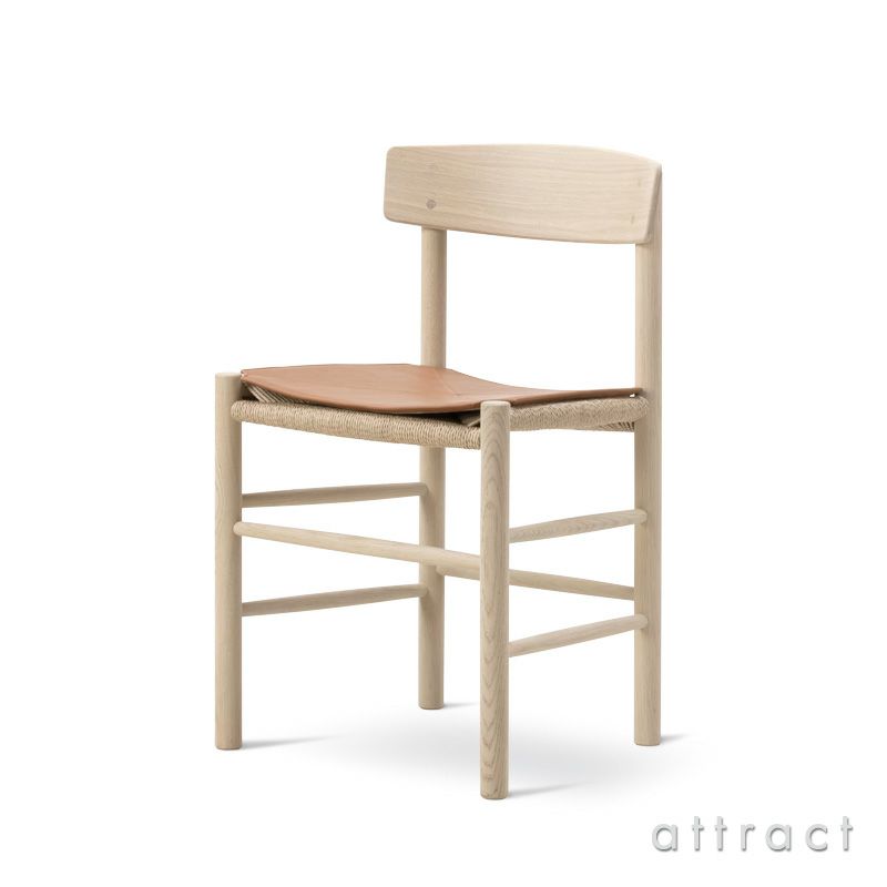 Fredericia フレデリシア J39 チェア モーエンセンチェア 専用シートパッド シートクッション シェーカーチェア ピープルズチェア P3239 エレガンスレザー：ウォルナット