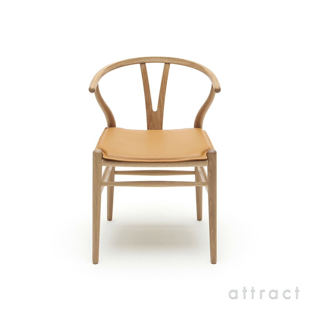 Carl Hansen & Son カールハンセン＆サン CH24C Yチェア用 両面レザークッション Loke ロキ ピグメントレザー カラー：3色