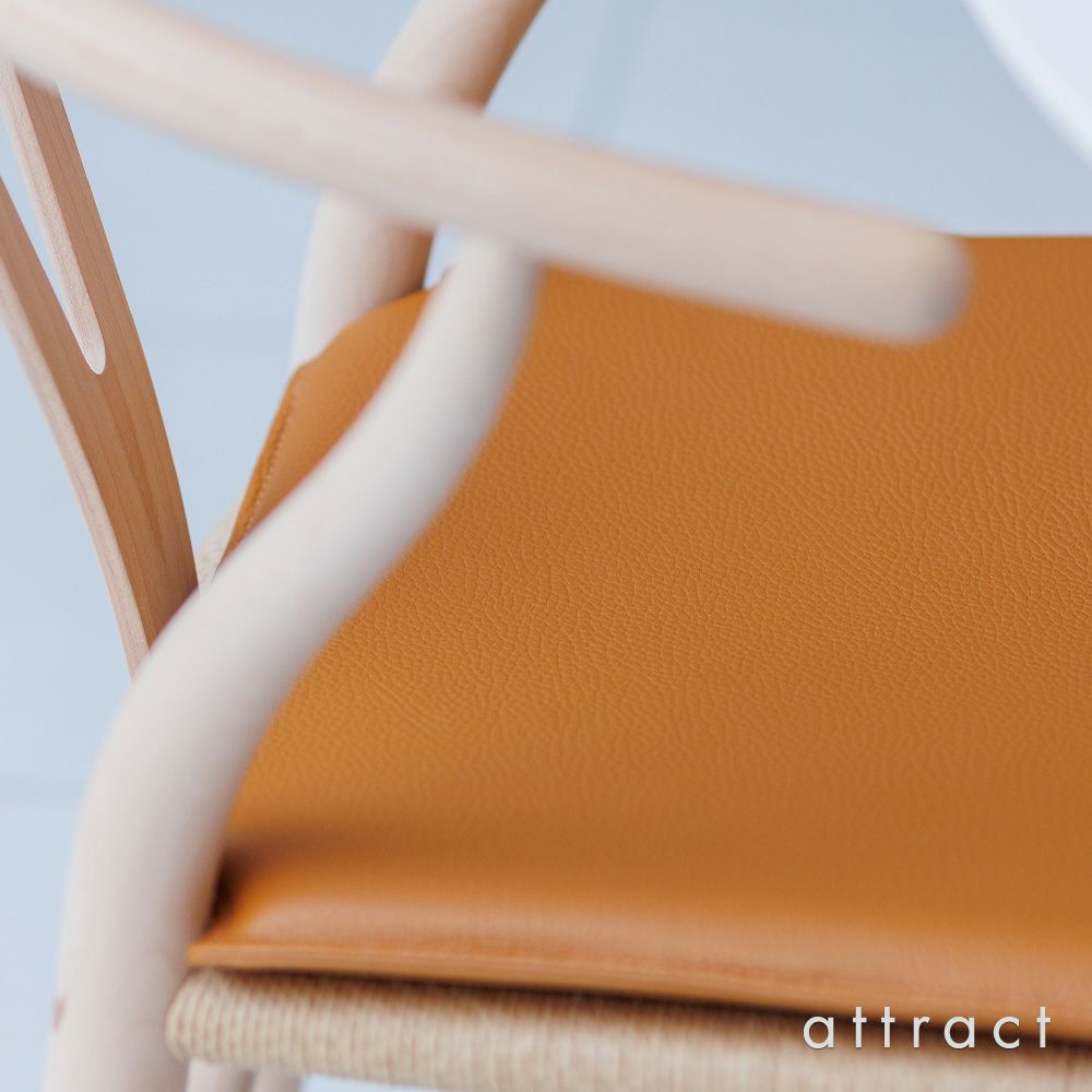 Carl Hansen & Son カールハンセン＆サン CH24C Yチェア用 両面レザークッション Loke ロキ ピグメントレザー カラー：3色