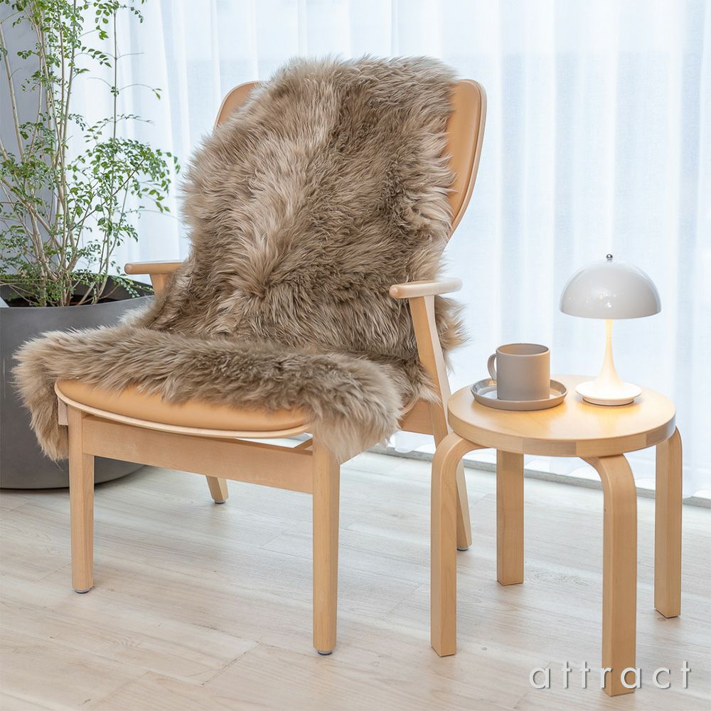 Nature Collection ネイチャーコレクション Sheep Skin シープスキン ムートン 毛皮カバー BKFチェア対応サイズ カラー：2色
