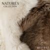 Nature Collection ネイチャーコレクション Sheep Skin シープスキン ムートン 毛皮カバー シートパッド Φ38cm チェア カラー：2色