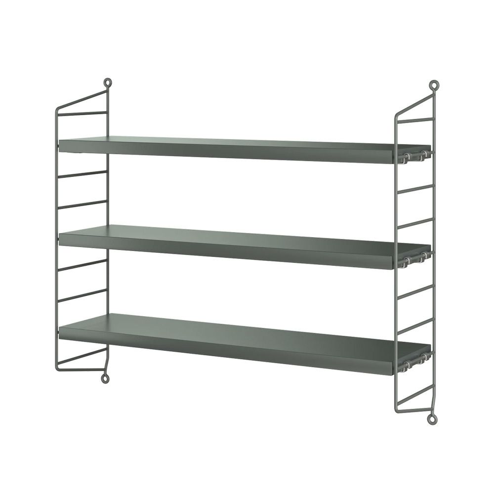 String Pocket ストリング ポケット ウォールシェルフ カラー：全11色 3段 デザイン：ニルス・ストリニング