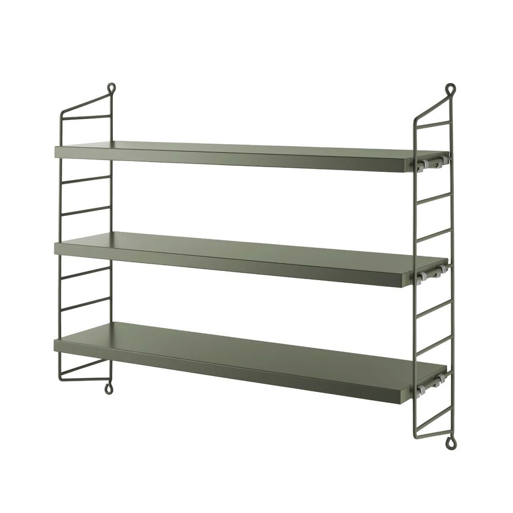 String Pocket ストリング ポケット ウォールシェルフ カラー：全11色 3段 デザイン：ニルス・ストリニング