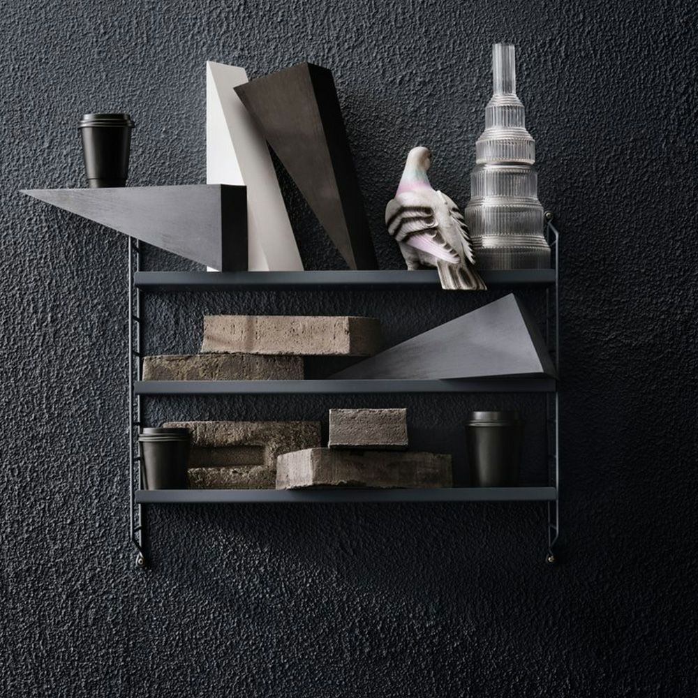 String Pocket Metal ストリング ポケット メタル ウォールシェルフ カラー：全5色 3段 デザイン：ニルス・ストリニング