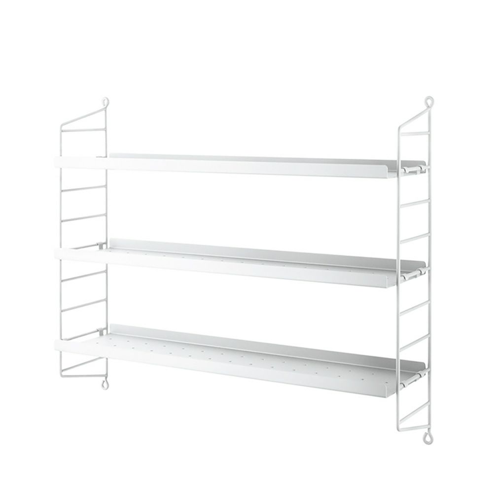 String Pocket Metal ストリング ポケット メタル ウォールシェルフ カラー：全5色 3段 デザイン：ニルス・ストリニング