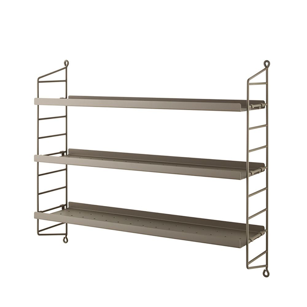 String Pocket Metal ストリング ポケット メタル ウォールシェルフ カラー：全5色 3段 デザイン：ニルス・ストリニング