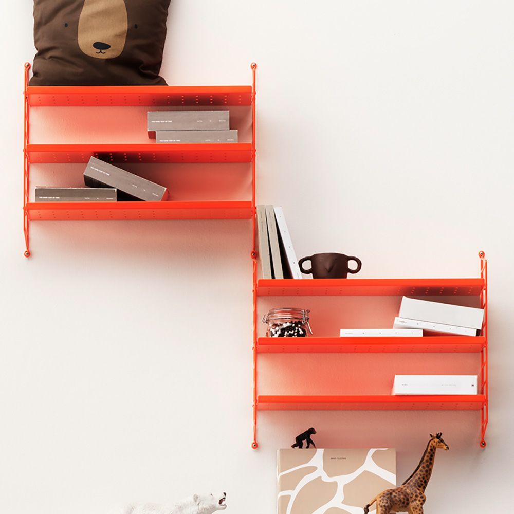 String Pocket Metal ストリング ポケット メタル ウォールシェルフ カラー：全5色 3段 デザイン：ニルス・ストリニング