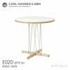 Carl Hansen & Son カール・ハンセン＆サン E020 Embrace Table エンブレイス テーブル ダイニングテーブル サイズ：Φ79.5×H74cm オーク オイル仕上げ 支柱：ステンレス