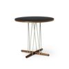 Carl Hansen & Son カールハンセン＆サン E020 Embrace Table エンブレイス テーブル ダイニングテーブル サイズ：Φ79.5×H74cm ウォルナット オイル仕上げ 支柱：ステンレス デザイン：Eoos イーオス