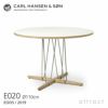  Carl Hansen & Son カール・ハンセン＆サン E020 Embrace Table エンブレイス テーブル ダイニングテーブル サイズ：Φ110×H74cm オーク 支柱：ステンレス