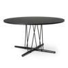 Carl Hansen & Son カールハンセン＆サン E020 Embrace Table エンブレイス テーブル ダイニングテーブル サイズ：Φ139.5×H74cm オーク ブラック塗装 支柱：ブラック デザイン：Eoos イーオス