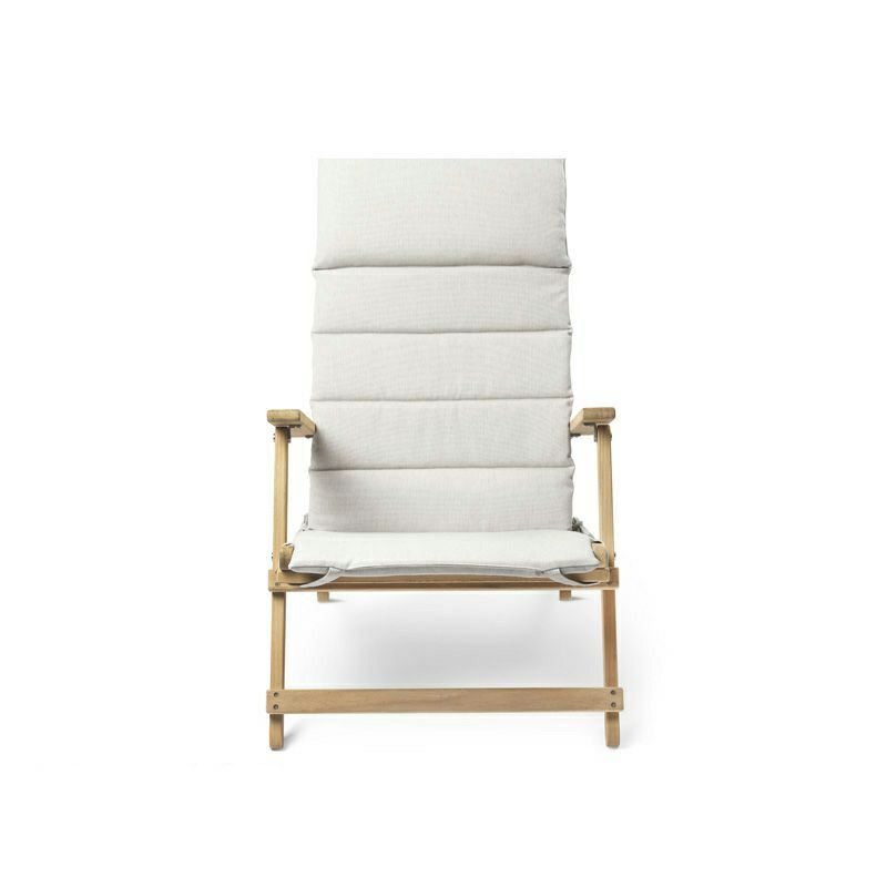 Carl Hansen & Son カール・ハンセン＆サン Deck Chair Series デッキチェアシリーズ BM5568 折りたたみ式 デッキチェア *専用クッション付属 チーク 無塗装仕上げ デザイン：ボーエ・モーエンセン