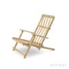 Carl Hansen & Son カール・ハンセン＆サン Deck Chair Series デッキチェアシリーズ BM5568 折りたたみ式 デッキチェア *専用クッション付属 チーク 無塗装仕上げ デザイン：ボーエ・モーエンセン