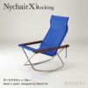 Nychair X Rocking ニーチェアエックス ロッキングチェア 折りたたみ 木部カラー：2色 シートカラー：5色 デザイン：新居 猛