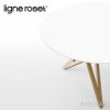 ligne roset リーン・ロゼ ROSETEnnea ロゼエンネア ダイニングテーブル サイズ：Φ120cm カラー：MDF ホワイト ベース：2色 デザイン：ヴァンサン・トルジュマン