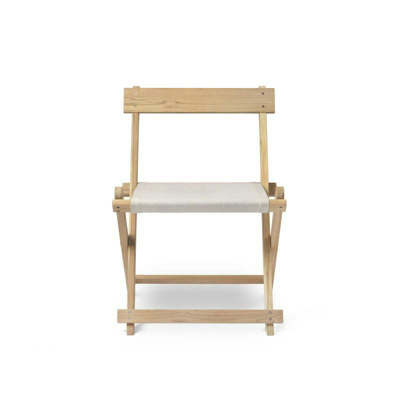 Carl Hansen & Son カール・ハンセン＆サン Deck Chair Series デッキチェアシリーズ BM5768 折りたたみ式 フットスツール オットマン *トレイ別売 チーク 無塗装仕上げ デザイン：ボーエ・モーエンセン