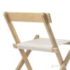 Carl Hansen & Son カール・ハンセン＆サン Deck Chair Series デッキチェアシリーズ BM5768 折りたたみ式 フットスツール オットマン *トレイ別売 チーク 無塗装仕上げ デザイン：ボーエ・モーエンセン