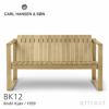 Carl Hansen & Son カール・ハンセン＆サン Indoor-Outdoor Series インドア アウトドアシリーズ BK12 屋内外両用 ラウンジソファ チーク 無塗装仕上げ デザイン：ボーディル・ケア