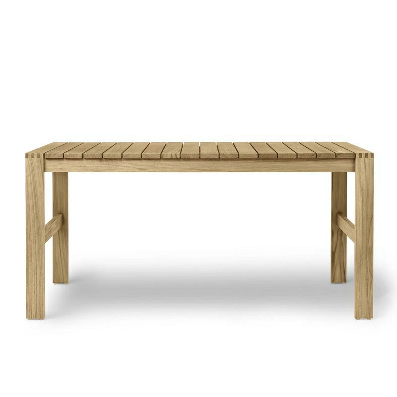 Carl Hansen & Son カール・ハンセン＆サン Indoor-Outdoor Series インドア アウトドアシリーズ BK15 屋内外両用 ダイニングテーブル チーク 無塗装仕上げ デザイン：ボーディル・ケア