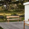 Carl Hansen & Son カールハンセン＆サン GL101 Timbur Outdoor Series ティンバー アウトドア シリーズ *専用クッション付属 屋外用 ベンチ チーク 無塗装 デザイン：グドムンドゥル・ルドヴィク・グレタルソン