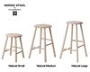 Traevarefabrikken ツァイワールファブリッケン NORDIC STOOL ノルディックスツール スツール カラー：ナチュラル ビーチ材（無塗装）