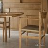 Carl Hansen & Son カール・ハンセン＆サン CH37 アームチェア オーク （ブラック塗装） ナチュラルペーパーコード デザイン：ハンス・J・ウェグナー