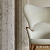 Carl Hansen & Son カールハンセン＆サン CH78 ラウンジチェア ママ ベアチェア オーク ソープフィニッシュ ファブリック：Fiord フィヨルド 6色 ネックピロー無し デザイン：ハンス・J・ウェグナー