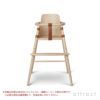 Carl Hansen & Son カール・ハンセン＆サン 子供用 ハイチェア ND54 High Chair ビーチ （マットラッカー塗装） サドルレザー デザイン：ナナ・ディッツェル