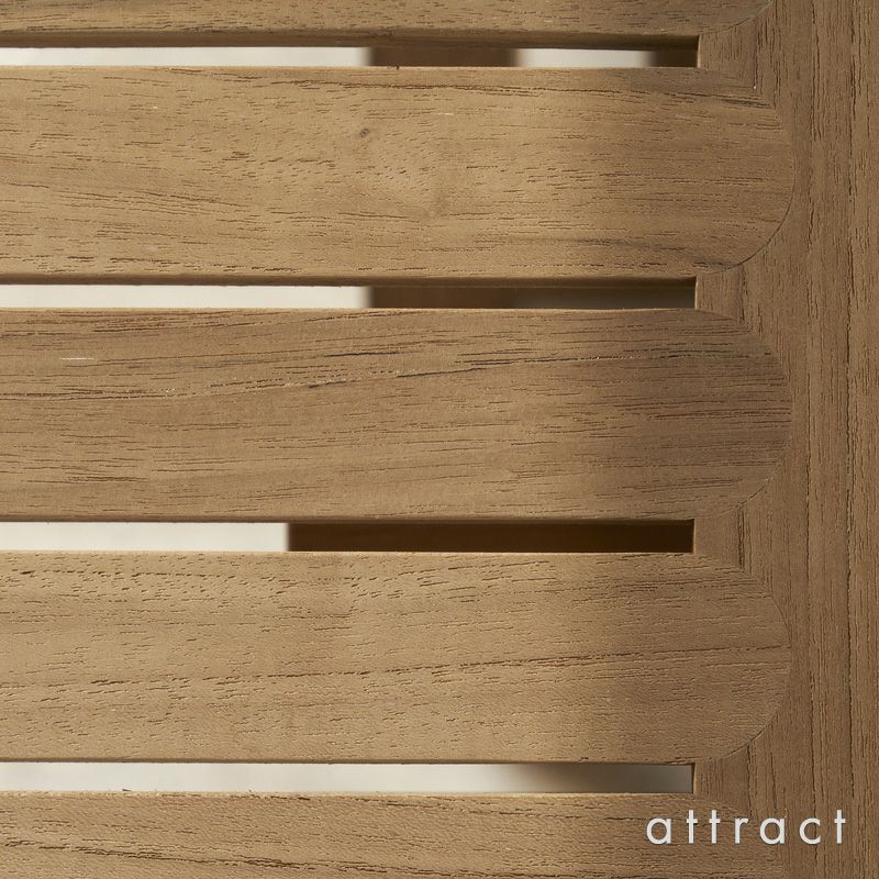 Carl Hansen & Son カール・ハンセン＆サン AH アウトドアシリーズ AH Outdoor Series アームチェア ダイニングチェア AH502 チーク　無塗装仕上げ アウトドア 屋外 デザイン：アルフレッド・ホーマン