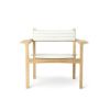 Carl Hansen & Son カール・ハンセン＆サン AH アウトドアシリーズ AH Outdoor Series ラウンジチェア アームチェア AH601 チーク　無塗装仕上げ アウトドア 屋外 デザイン：アルフレッド・ホーマン