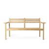 Carl Hansen & Son カール・ハンセン＆サン AH アウトドアシリーズ AH Outdoor Series ラウンジソファ ベンチ AH701 チーク　無塗装仕上げ アウトドア 屋外 デザイン：アルフレッド・ホーマン