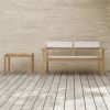 Carl Hansen & Son カール・ハンセン＆サン AH アウトドアシリーズ AH Outdoor Series ラウンジソファ ベンチ AH701 チーク　無塗装仕上げ アウトドア 屋外 デザイン：アルフレッド・ホーマン