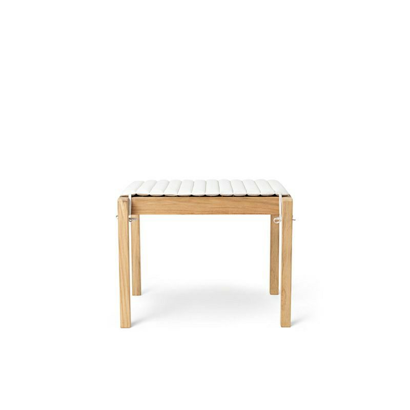 Carl Hansen & Son カール・ハンセン＆サン AH アウトドアシリーズ AH Outdoor Series サイドテーブル スツール AH911 チーク　無塗装仕上げ アウトドア 屋外 デザイン：アルフレッド・ホーマン