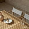 Carl Hansen & Son カール・ハンセン＆サン AH アウトドアシリーズ AH Outdoor Series ダイニングテーブル 屋外用 W203cm AH901 チーク　無塗装仕上げ アウトドア デザイン：アルフレッド・ホーマン