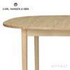 【伸長板セット】Carl Hansen & Son カール・ハンセン＆サン OW224 Rungstedlund ルングステッドルンド 伸長式 ダイニングテーブル W145cm　オーク（オイルフィニッシュ） デザイン：オーレ・ヴァンシャー（）