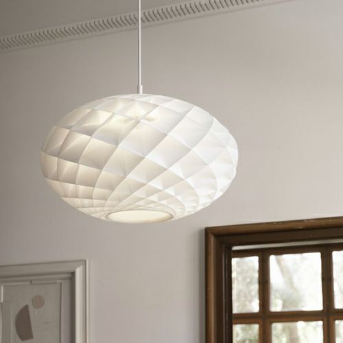 Louis Poulsen ルイスポールセン Patera Oval パテラ オーバル ペンダントライト 照明 Φ500 カラー：マットホワイト デザイン：オイヴァン・スラート