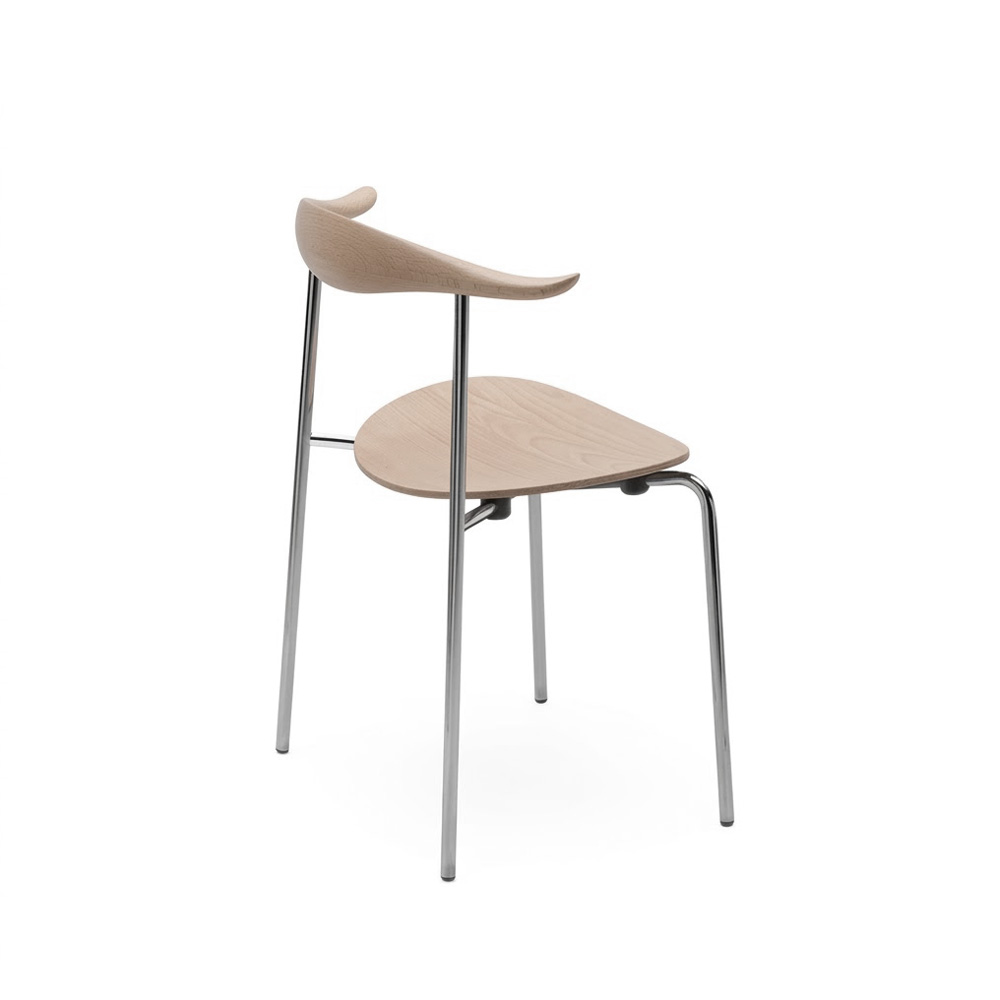 Carl Hansen & Son カール・ハンセン＆サン CH88T ビーチ （ソープフィニッシュ） ステンレスフレーム