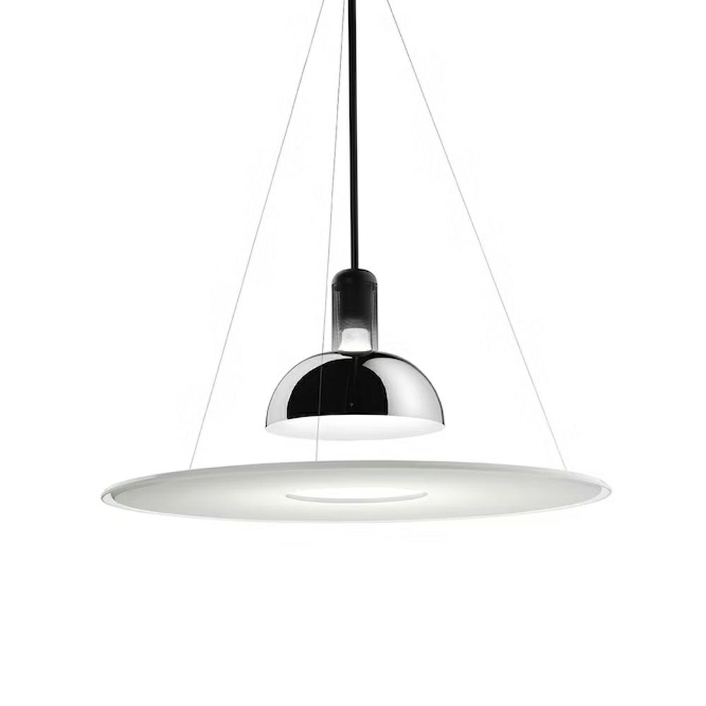 FLOS フロス FRISBI JP フリスビー ペンダントランプ カラー：クローム デザイン：アキッレ・カスティリオーニ