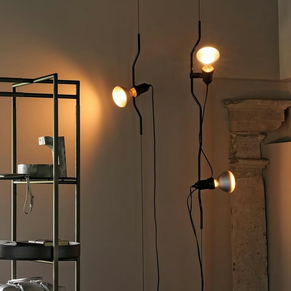 FLOS フロス PARENTESI パレンテシ ペンダントランプ フロアランプ カラー：2色 デザイン：アキッレ・カスティリオーニ ＆ ピオ・マンズー