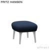 FRITZ HANSEN フリッツ・ハンセン FRI フリチェア フットスツール セット JH4 ＋ JH14 ラウンジチェア Christianshavn クリスチャンハウン カラー：26色 サテン仕上げアルミベース デザイン：ハイメ・アジョン