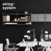 String System ストリング システム ウォールパネル 75×30cm 1枚入 カラー：3色 デザイン：ニルス・ストリニング