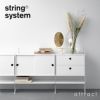 String System ストリング システム シェルフ 58×30cm 3枚入 カラー：6色 デザイン：ニルス・ストリニング