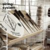 String System ストリング システム 木製 マガジンシェルフ 78×30cm 1個入 カラー：6色 デザイン：ニルス・ストリニング