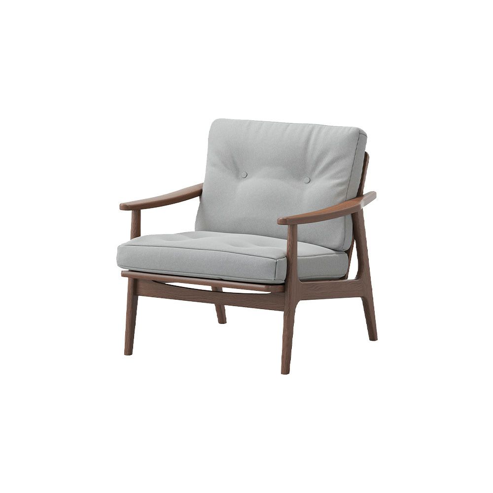 maruni マルニ木工 maruni60 マルニ60 フレームチェア ワイド 1シーター アームチェア 両肘タイプ ウォルナット（ウレタン樹脂塗装）