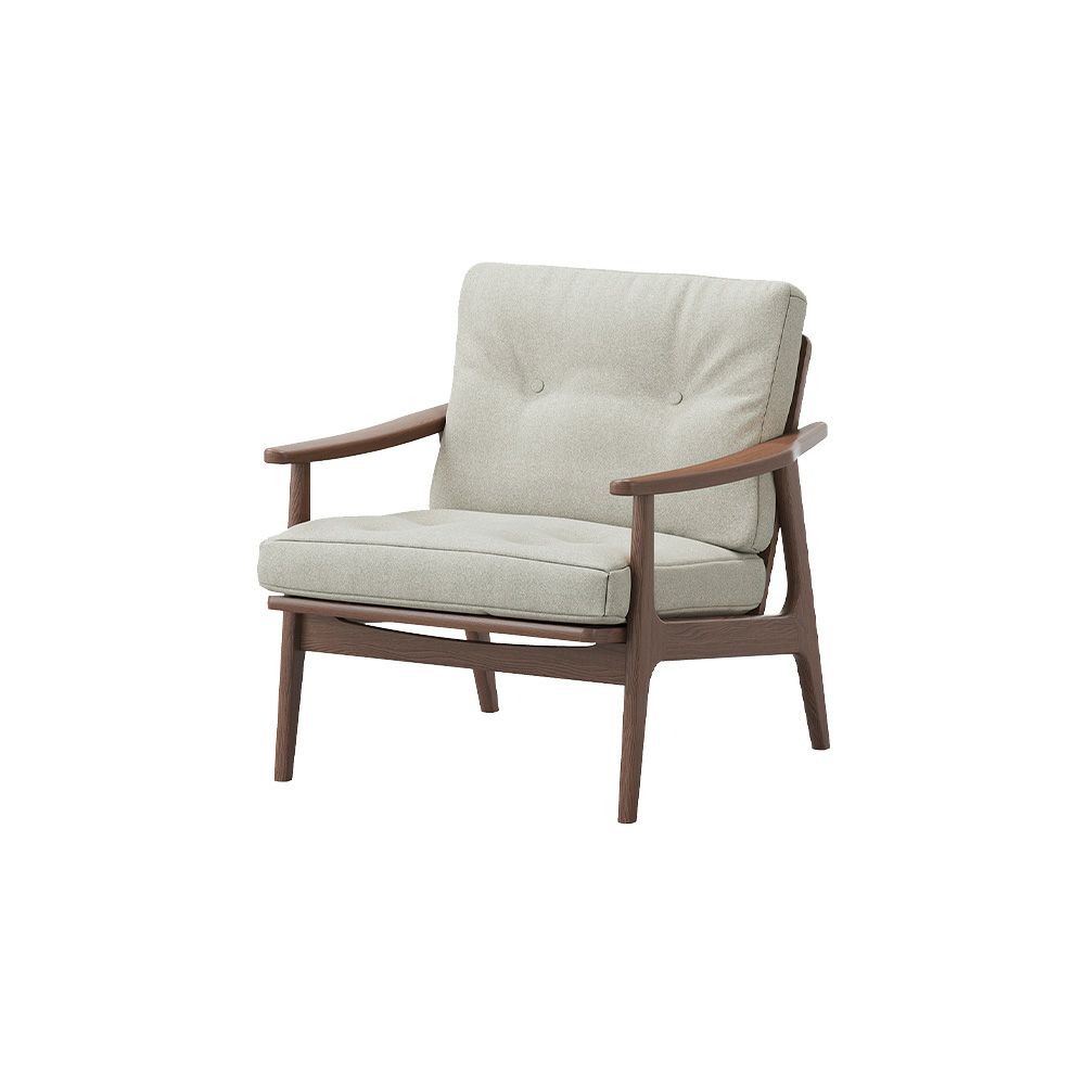 maruni マルニ木工 maruni60 マルニ60 フレームチェア ワイド 1シーター アームチェア 両肘タイプ ウォルナット（ウレタン樹脂塗装）