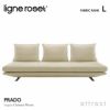 ligne roset リーンロゼ ROSETPrado ロゼプラド 3P ソファ 3人掛け ファブリック：Lランク 背クッション：3点セット デザイン：クリスチャン・ウェルナー