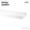 String System ストリング システム メタルシェルフ ハイエッジ 78×30×7cm 1枚入 カラー：3色 デザイン：ニルス・ストリニング