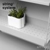 String System ストリング システム メタルシェルフ ハイエッジ 78×30×7cm 1枚入 カラー：3色 デザイン：ニルス・ストリニング